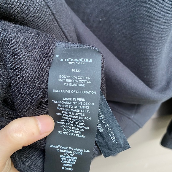 Coach Disney Pinocchio Hoodie SizeS - Picture 7 of 9